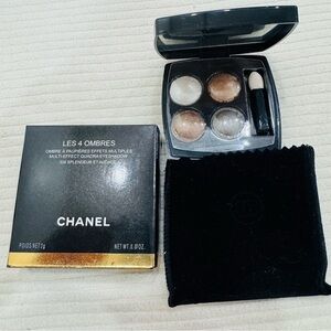 CHANEL Les 4 Ombres Eyeshadow Palette - Neutral metallic Tones 304